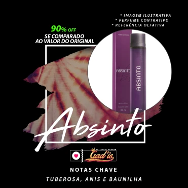 Perfume Similar Gadis 258 Inspirado em Absinto Contratipo 